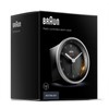 Braun Classic Analogue Radio-Controlled Alarm Clock Central European Time Zone