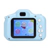 Kids Camera 2.0in IPS Screen Blue Comfortable Grip Rounded Body