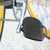 A ABSOPRO 1 pair of bicycle pedals with straps, bicycle