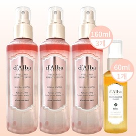 Dalba Mist Serum Vital Red Serum 3 x 160ml + 1 x 60ml / 달바 미스트 세럼 바이탈레드세럼 160ml 3개+60ml 1개