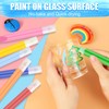 Supkiir 72Pcs Suncatcher Paint Pens Bulk, 10ml 24 Colors DIY