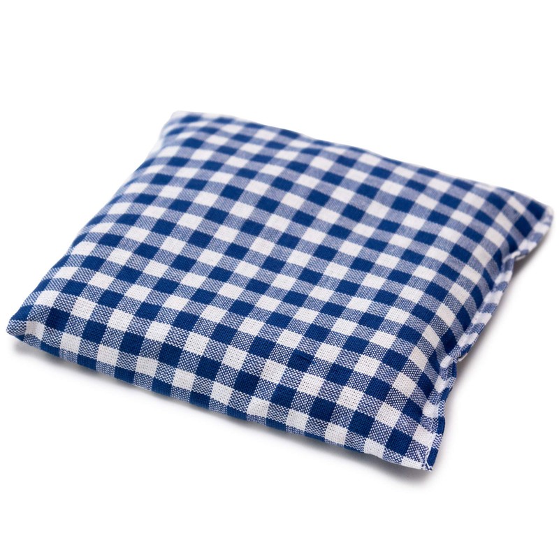 Cherry Stone Cushion 12 x 12 cm Blue/White - As