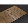 Biblical Mezuzah - Paleo Hebrew 10 Commandments Inscribed on Copper