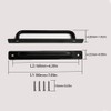 UULU 2pcs Aluminum Alloy Door Handle Handle Cabinet Handle Door