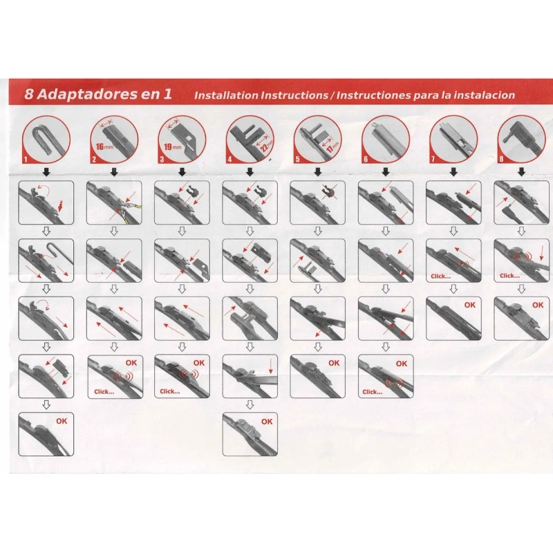 Limpiaparabrisas Para Aveo 2008 2009 2010 2011 2012 2013 -17