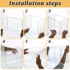 YEXEXINM 2 Pack 3 Layer Adjustable Figure Display Case, Acrylic