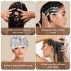 2PCS Heat Cap for Deep Conditioning, Waterproof Double Layer Heat