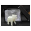 Gorgeous and Very Cute Polar Bear Glass Figurine