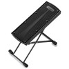 Donner Guitar Pedestal, 6 Adjustable Height Levels, Foldable, Iron Footrest,