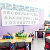 Colarr 216 Pcs Glitter Bulletin Board Letters for Classroom Numbers
