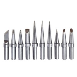 ShineNow Soldeirng Tips Replacement for Weller WES51 WESD51 WE1010NA WCC100 PES51 ET Tip Set 10pcs Pack