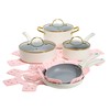Paris Hilton Epic Nonstick Pots and Pans Set, Multi-layer Nonstick