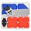 Caulking Tool Kit Plastic Grouting Scraper Sealant Finishing Knife Putty