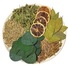 Potpourri Simmering, Fresh Starts Stovetop Potpourri with Mint, Lemon, Lemongrass, Rosemary, Bay Leaf and Eucalyptus, Simmer Pot Ingredients for Home Fragrance, Housewarming, Hostess Gift