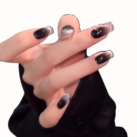 Nail Tip Short Winter Nail Gel Nail Seal Cute False Nail Nail Nail Coming of Age of Age Nail Supplies Seal Popular Nail Tip Easy Off for Beginners Nail Tip Short Winter (KX-100574)