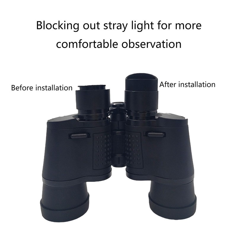MEELYHOME Industrial Eyepiece Cover 28mm-37mm Inner Diameter Binoculars Rubber Eyepiece