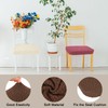 sourcing map 4Pcs Stretch Jacquard Seat Covers, Dining Chair Seat