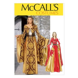 McCall Pattern Company M6940 Vestidos y Cinturones para Mujer, tamaño A5