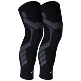 Flytex Knee Compression Sleeves, Black, L