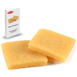 2pcs Glue and Residue Eraser Rubber Cement Cleaner for Removing Adhesive and Residues from Paper Plastic and More