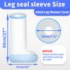 Adult Leg Cast Protector for Shower, KT6103 Cast Cover for