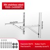 Rogvoc 304 Stainless Steel Wall Mount Bracket for 9000-24000 BTU