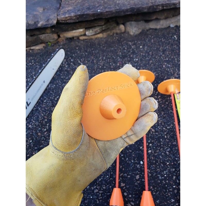 The Perfect Stick 16 inch magnetic firewood cutting tool to