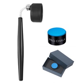 zunzingy Billiard Chalk With Holder – Premium Neutral Cue Chalk And Durable Lightweight Pocket Holder Billiard Table Accessories for Snooker, 8-Ball and 9-Ball