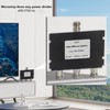 3 Way TV Signal Splitter Professional 698‑2700MHz 3 Way Power