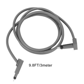 1200mbps Transmitting Rate Satellite Cable Gen 2 Dish Antenna Rectangular Replacement Cable for TV Receivers,Satellite Phones,Ship Communications,Astronomical Observation (9.8FT)