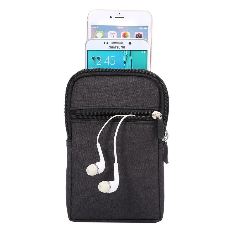 DFV mobile - Universal Multi-Functional Vertical Stripes Pouch Bag Case