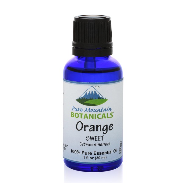 Orange Essential Oil Sweet - Full 1 oz (30 ml) Bottle - 100% Pure Natural & Kosher Certified