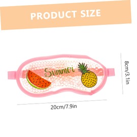 Outanaya Gel Eye Mask Hydrating Mask for Eyes Cooling Eye Patch Comfortable Blindfold for Sleep Reusable Eye Care Supply