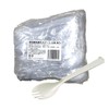 Niche Plus Individual Packaging Disposable Plastic Spork Sporon, White, 5.7