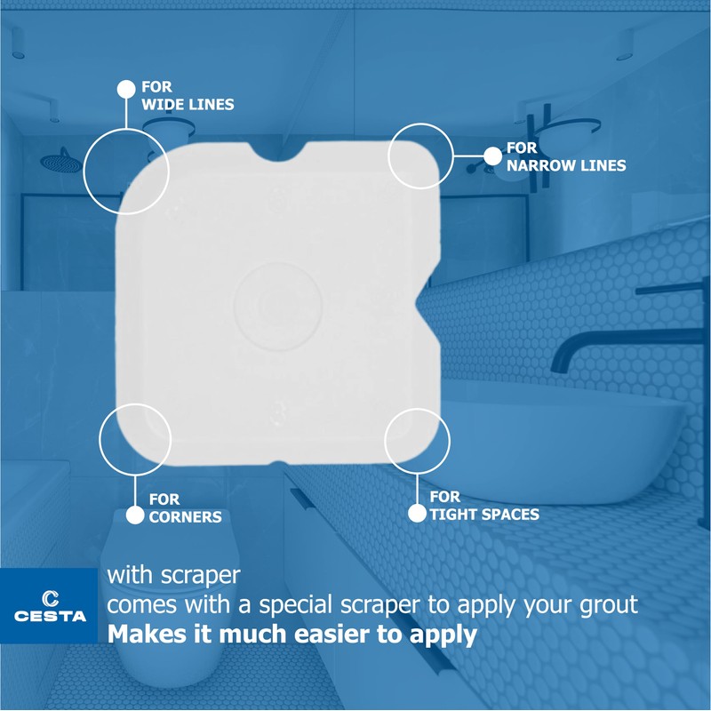 Cesta Grout Repair Kit – Squeeze Tube, Fast Drying, Waterproof