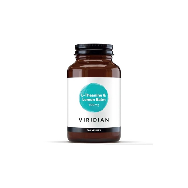 L-Theanine & Lemon Balm 30 Vegetable Capsules VD (Vegan)
