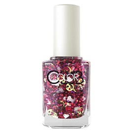 Color Club Nail Lacquer Nailmoji, Holographic Glitter #Goal, 0.5 Fluid Ounce