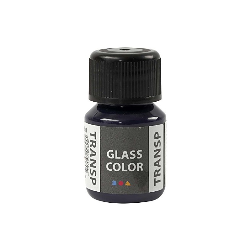 Creativ Company Glass Color Transparent, Navy Blue