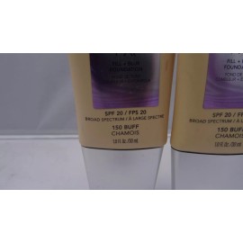 Revlon Youth Fx Fill + Blur Foundation Spf 20 - 150 Buff - Lot Of 2