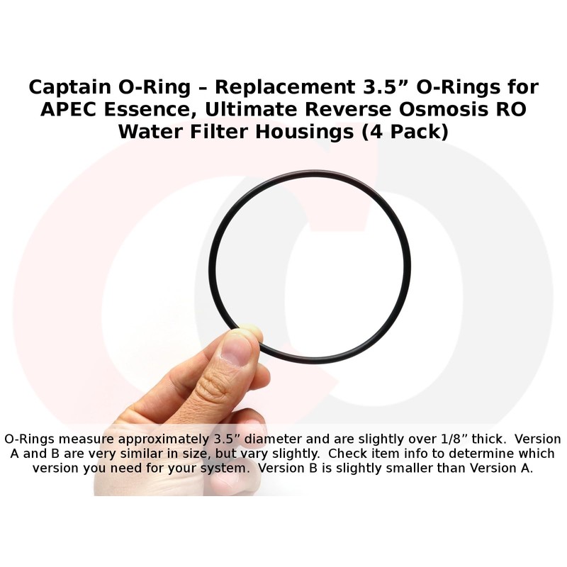 Captain O-Ring – Replacement 3.5” O-Rings for APEC Essence, Ultimate