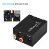 Digital Analog Audio Converter Optical Fiber to Analog Digital Audio