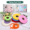 QUARKZMAN 1 Inch Single Fold Bias Tape Polyester Continuous Bias