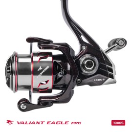 KastKing Valiant Eagle PRO 1000 Spinning Reel 1000 Ultra Lightweight 4.8 oz (137 g) 10+1BB Max Drag 13.2 lbs (6 kg) (Compatible with Mountain Streams, Trout, Ajing, Mebaring)