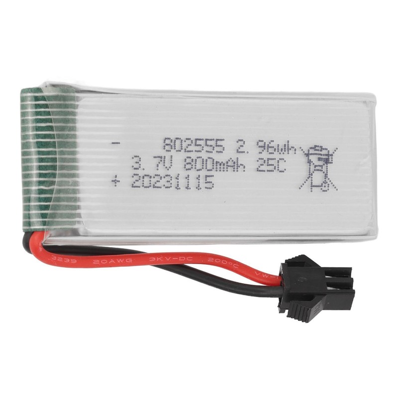 Drone Battery 800mAh 3.7V 25C Quadcopter Lithium Battery With SM