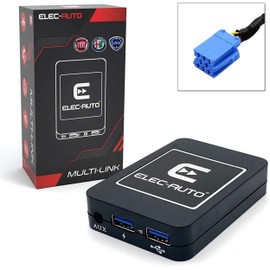 Bluetooth Interface ? USB MP3 ? Auxiliary for Car Alfa Romeo, Fiat, Lancia | Hands Audio Streaming Kit | Charger | Jack Plug | Invisible Built-In Case | Car Radio Accessory