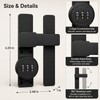 Combination Door Lock for Sliding Doors - 3-Digit Keyless Deadbolt