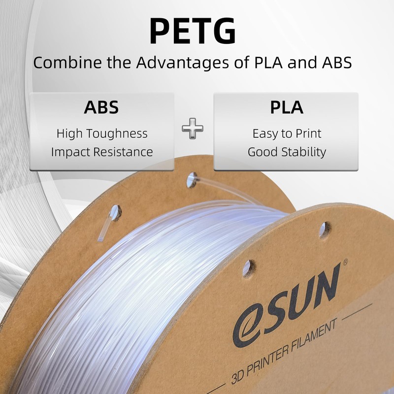 PETG Filament Gold 3D Printing Filament 1kg Spool(2.2lbs), 3D Filament