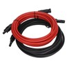 2Pcs Solar Panel Extension Cable 10AWG 6mm² Solar Extension Cable