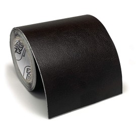 MATCH 'N PATCH Realistic Leather Repair Tape - Durable, Easy-to-Apply, Professional Grade, Versatile Use, Designed in North Carolina for Furniture Restoration, & Home Decor - Dark Brown, 3 in x 72 in