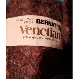 Bernat 2 Bernat Venetian MAHOGANY Acrylic/Mohair